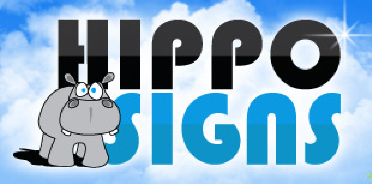 Hippo Signs Logo